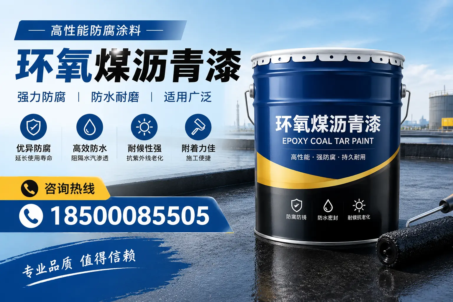 环氧煤沥青漆的主要成分与功能，文昌用户深度了解